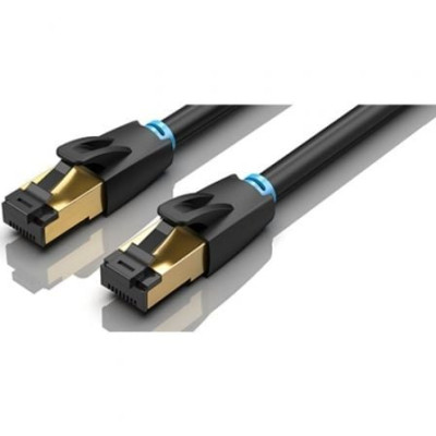 Cable de Red RJ45 SFTP Vention IKABQ Cat.8/ 20m/ Negro | 10 m