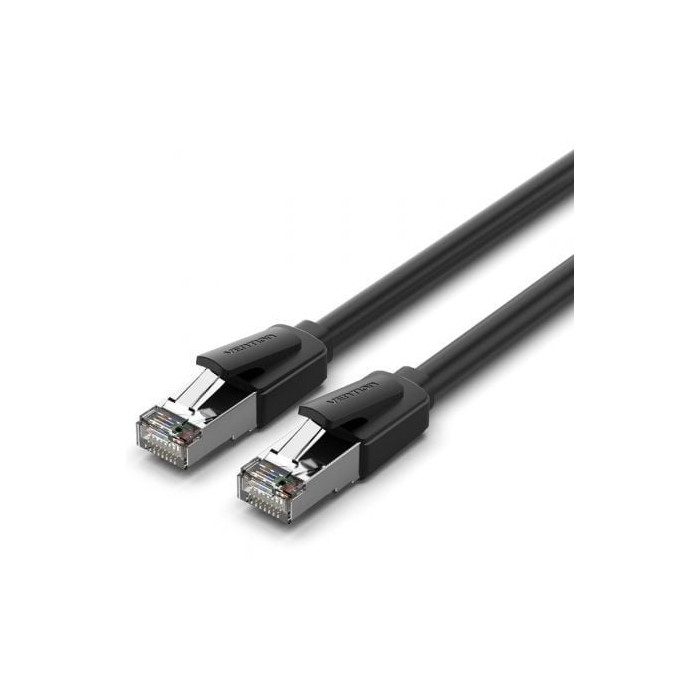 Cable de Red RJ45 UTP 26AWG Vention IKKBJ Cat.8/ Gaming/ 5m/ Negro | 5 m