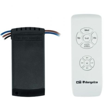 Kit Orbegozo RCM 9000 para Ventilador de Techo/ Incluye Receptor y Mando a Distancia | Ventiladores