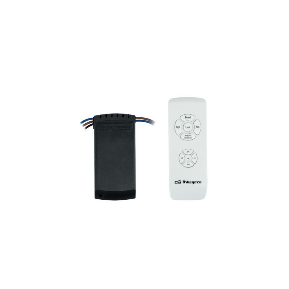 Kit Orbegozo RCM 9000 para Ventilador de Techo/ Incluye Receptor y Mando a Distancia | Ventiladores