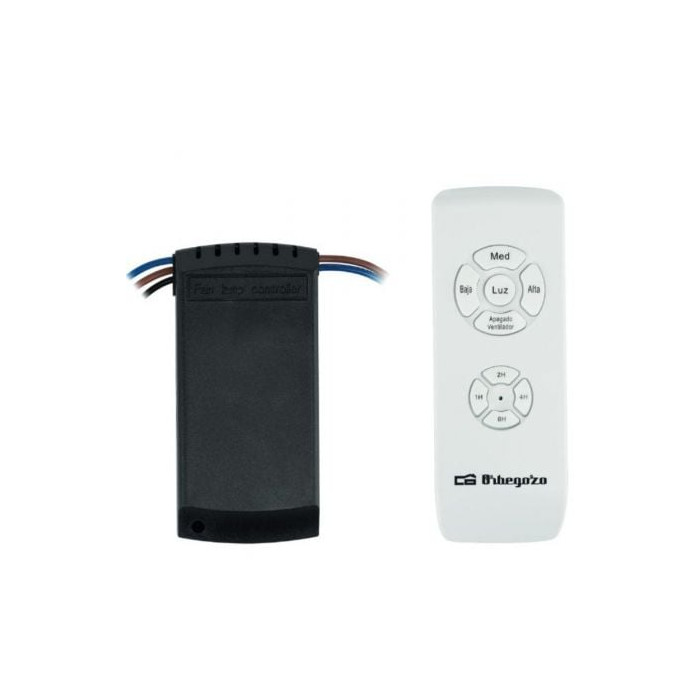 Kit Orbegozo RCM 9000 para Ventilador de Techo/ Incluye Receptor y Mando a Distancia | Ventiladores
