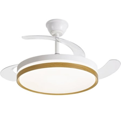 Ventilador de Techo Daewoo con aspas retráctiles DW5010/ 30W/ 3 Aspas/ 6 Velocidades | Ventiladores
