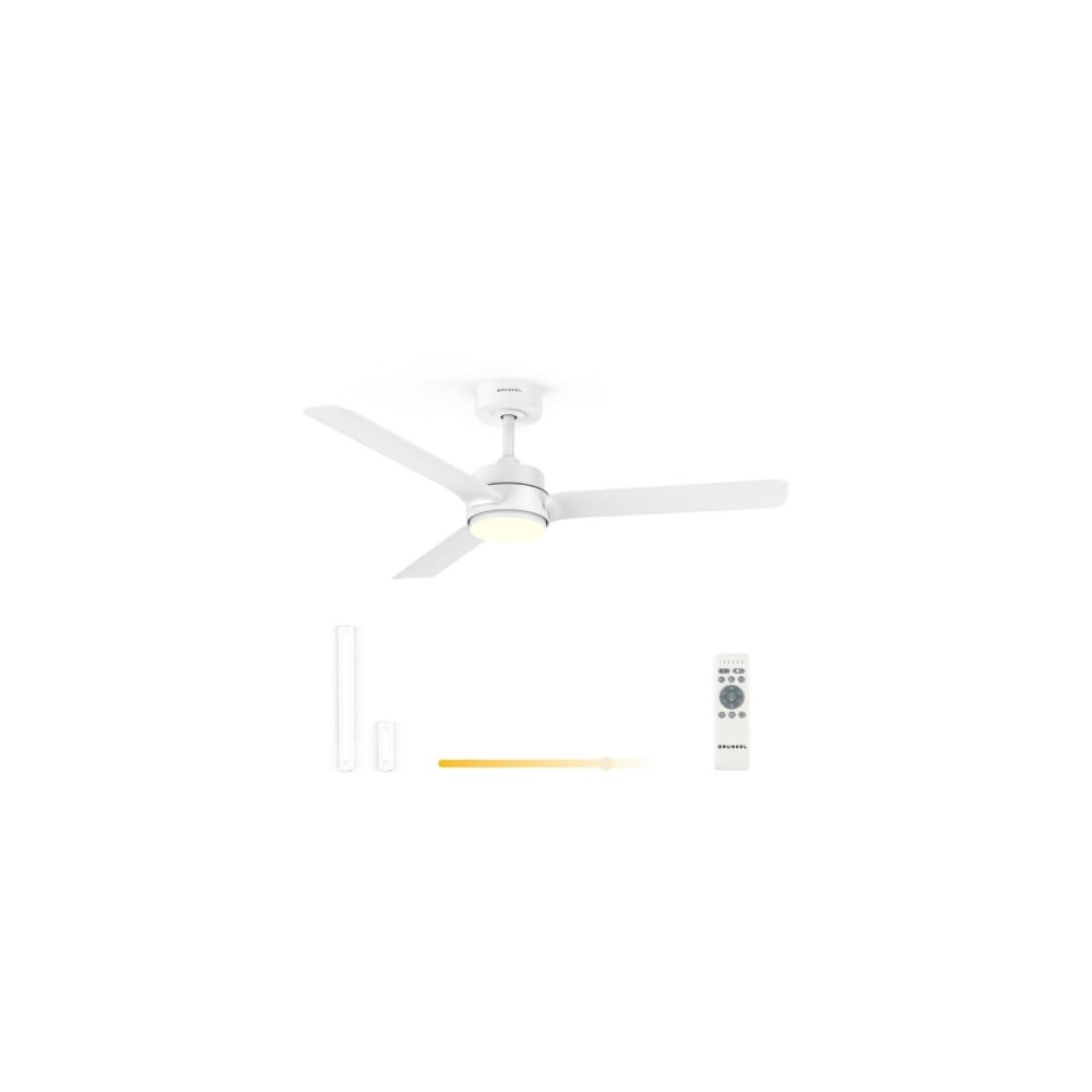 Ventilador de Techo Grunkel SKYEASY47/ 30W/ 3 Aspas 119cm/ 6 Velocidades | Ventiladores