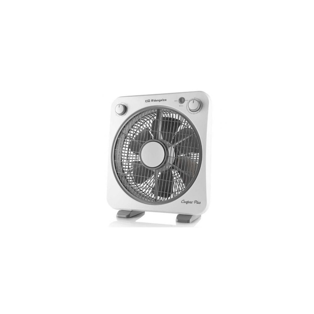 Ventilador de Suelo Orbegozo Box Fan BF 0138/ 40W/ 6 Aspas 30cm/ 3 velocidades | Ventiladores