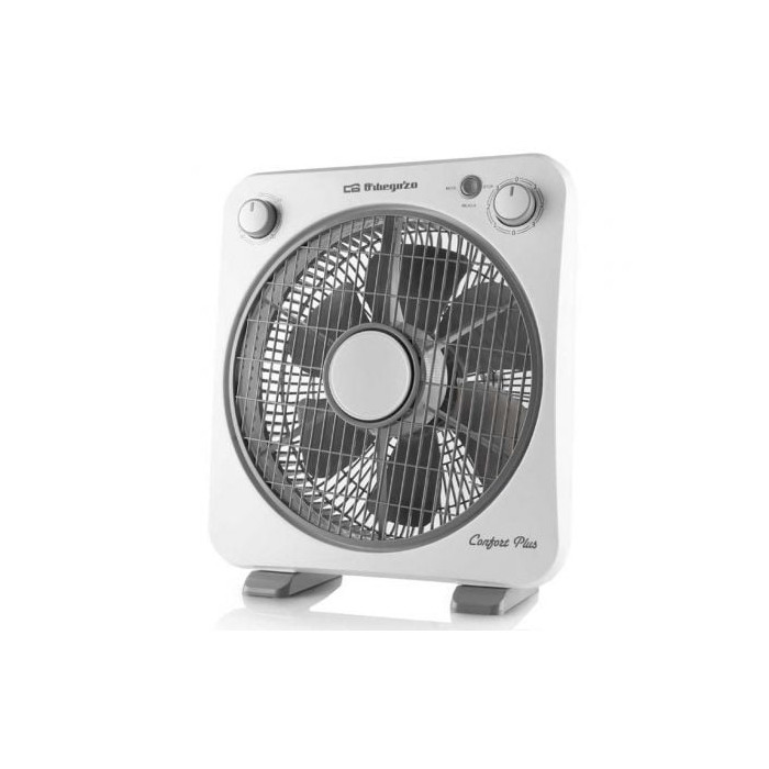 Ventilador de Suelo Orbegozo Box Fan BF 0138/ 40W/ 6 Aspas 30cm/ 3 velocidades | Ventiladores