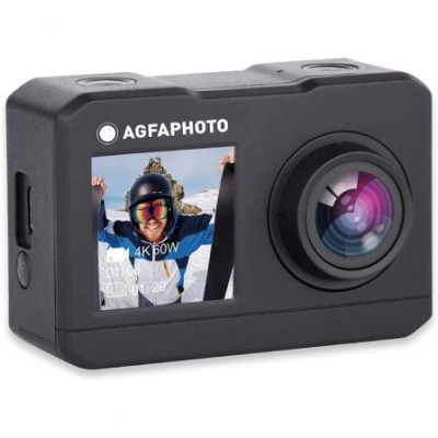Cámara Digital Deportiva AgfaPhoto AC7000 4K/ 16MP/ Ángulo de visión 120º/ Gris | Cámaras Digitales