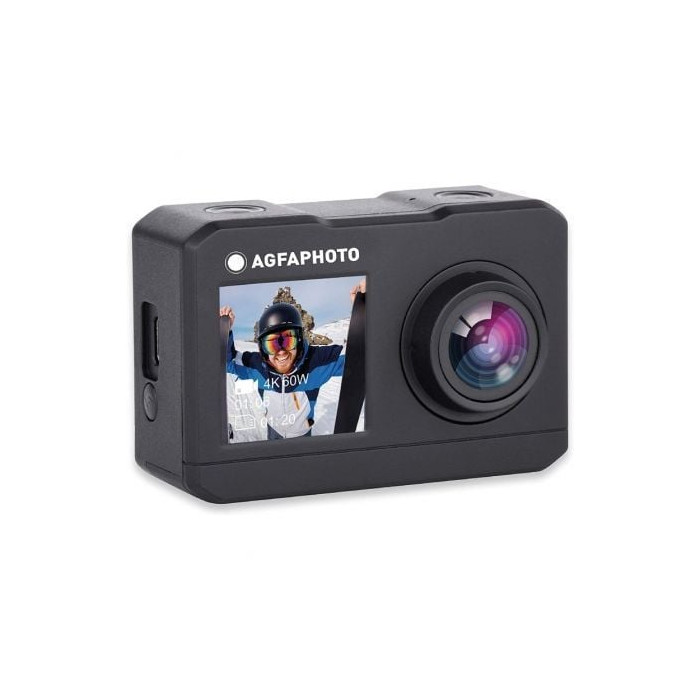 Cámara Digital Deportiva AgfaPhoto AC7000 4K/ 16MP/ Ángulo de visión 120º/ Gris | Cámaras Digitales