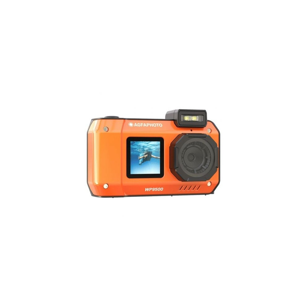 Cámara Digital Deportiva AgfaPhoto Realishot WP9500/ 24MP/ Naranja | Cámaras Digitales