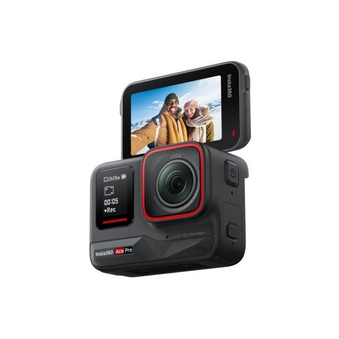 Cámara Digital Deportiva Insta360 Ace Pro/ 8K/ Ángulo de visión 180º/ Negra | Cámaras Digitales
