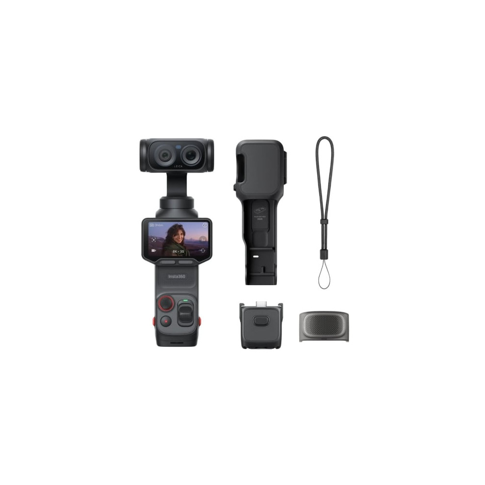 Cámara Digital Deportiva Insta360 Luna Pro/ 8K/ Ángulo de visión 360º/ Negra | Cámaras Digitales