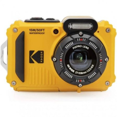 Cámara Digital Deportiva Kodak Pixpro WPZ2/ 16MP/ Zoom Óptico 4x/ Amarilla | Cámaras Digitales