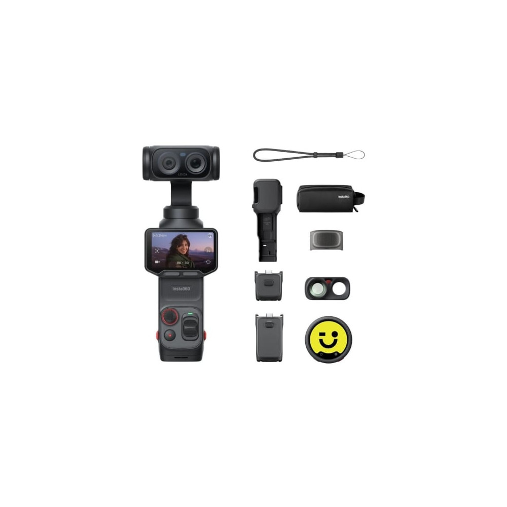 Cámara Digital Deportiva Insta360 Luna Ultra Pack Creador/ 8K/ Ángulo de visión 360º/ Negra | Cámaras Digitales