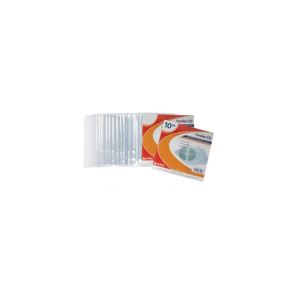 Funda CD Grafoplás 13650000/ 10 unidades | Dosiers