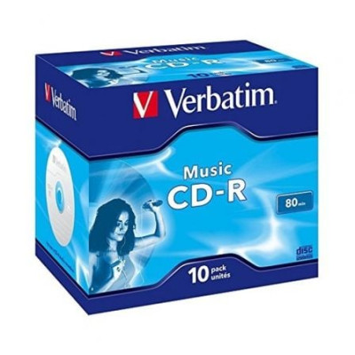 CD-R Verbatim Music 16X/ Caja-10uds | CD