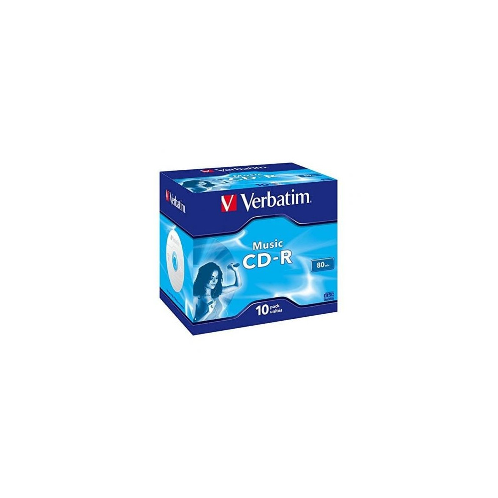 CD-R Verbatim Music 16X/ Caja-10uds | CD