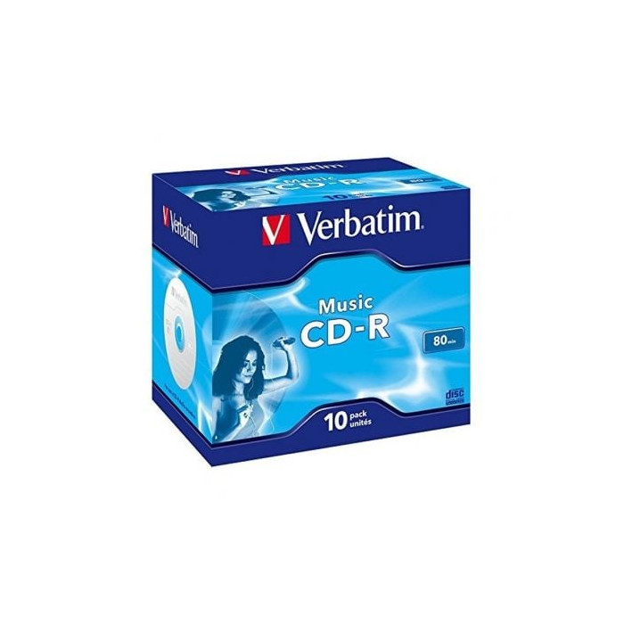 CD-R Verbatim Music 16X/ Caja-10uds | CD