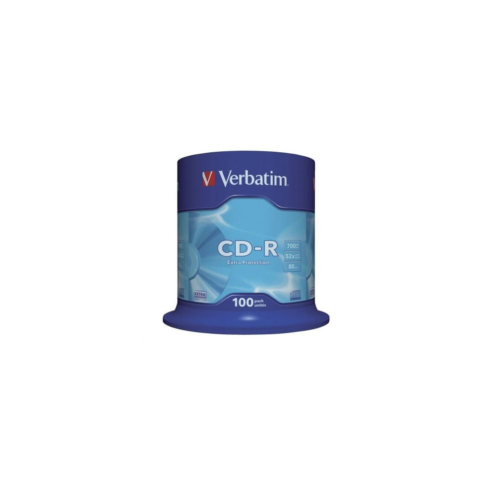 CD-R Verbatim Datalife 52X/ Tarrina-100uds | CD