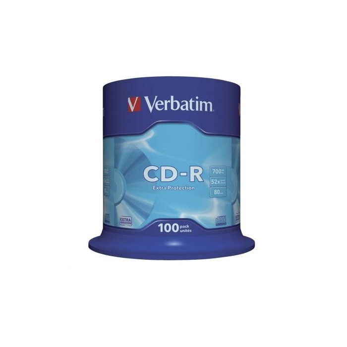CD-R Verbatim Datalife 52X/ Tarrina-100uds | CD