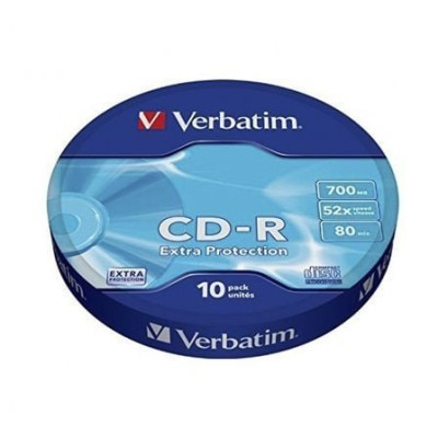 CD-R Verbatim Datalife 52X/ Tarrina-10uds | CD