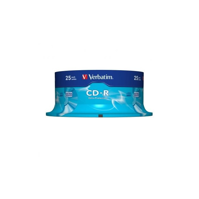 CD-R Verbatim Datalife 52X/ Tarrina-25uds | CD