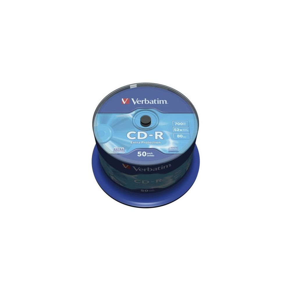 CD-R Verbatim Datalife 52X/ Tarrina-50uds | CD