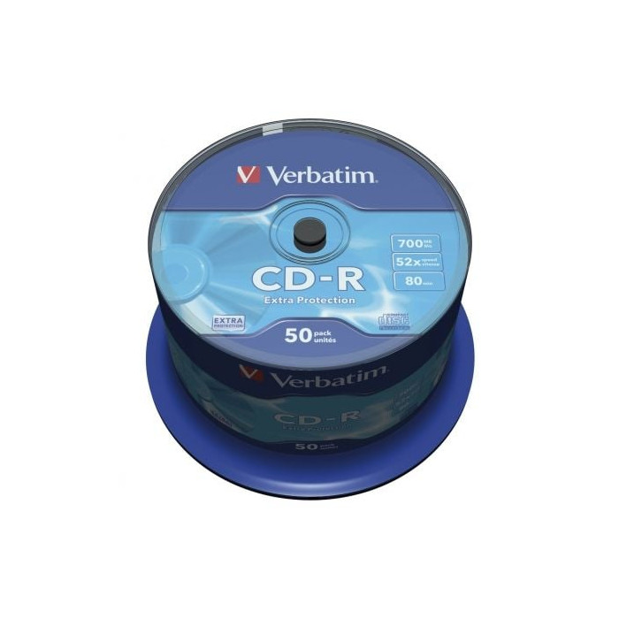 CD-R Verbatim Datalife 52X/ Tarrina-50uds | CD
