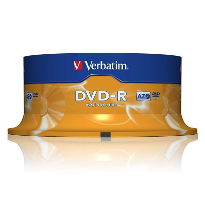 DVD-R Verbatim Advanced AZO 16X/ Tarrina-25uds | DVD