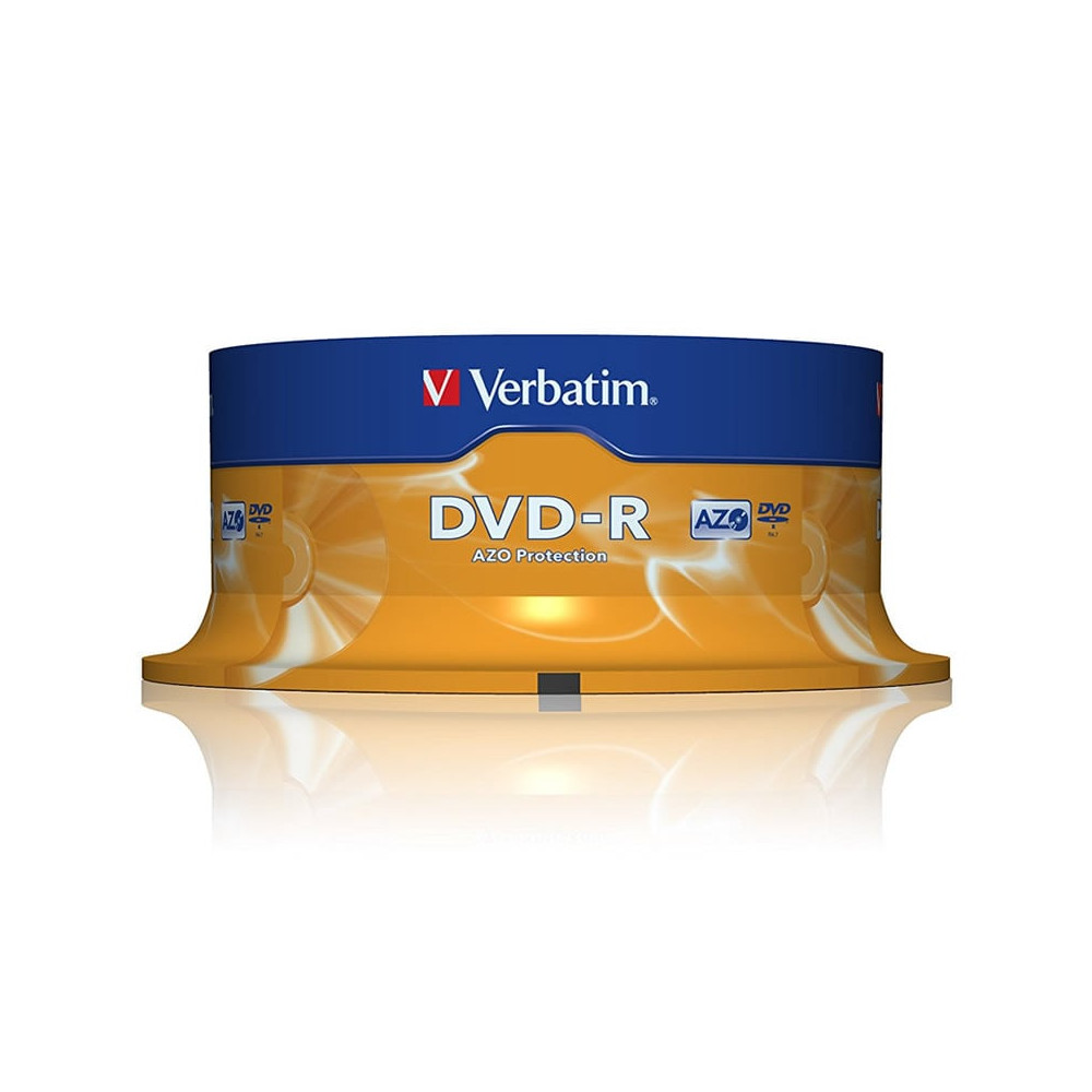 DVD-R Verbatim Advanced AZO 16X/ Tarrina-25uds | DVD