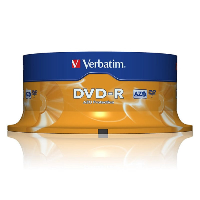 DVD-R Verbatim Advanced AZO 16X/ Tarrina-25uds | DVD