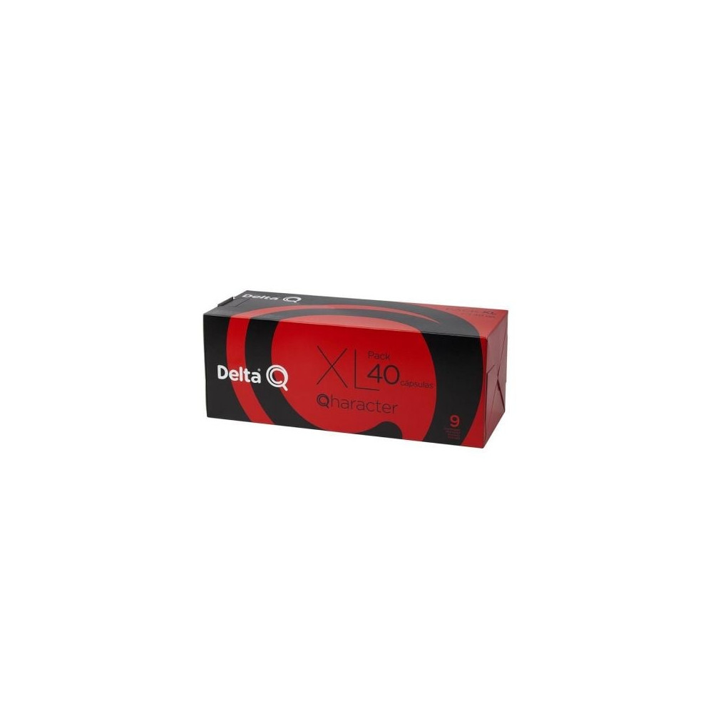 Cápsula Delta Qharacter para cafeteras Delta/ Caja de 40 | Cápsulas
