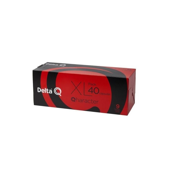 Cápsula Delta Qharacter para cafeteras Delta/ Caja de 40 | Cápsulas
