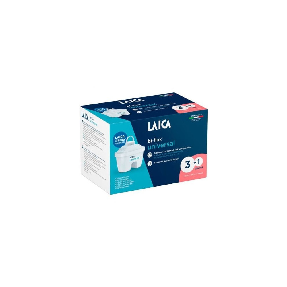Filtros 3+1 BI-FLUX Laica Slim F4T Universal | Hervidores