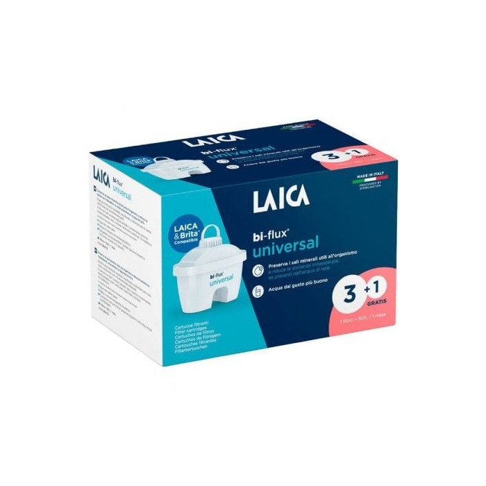 Filtros 3+1 BI-FLUX Laica Slim F4T Universal | Hervidores
