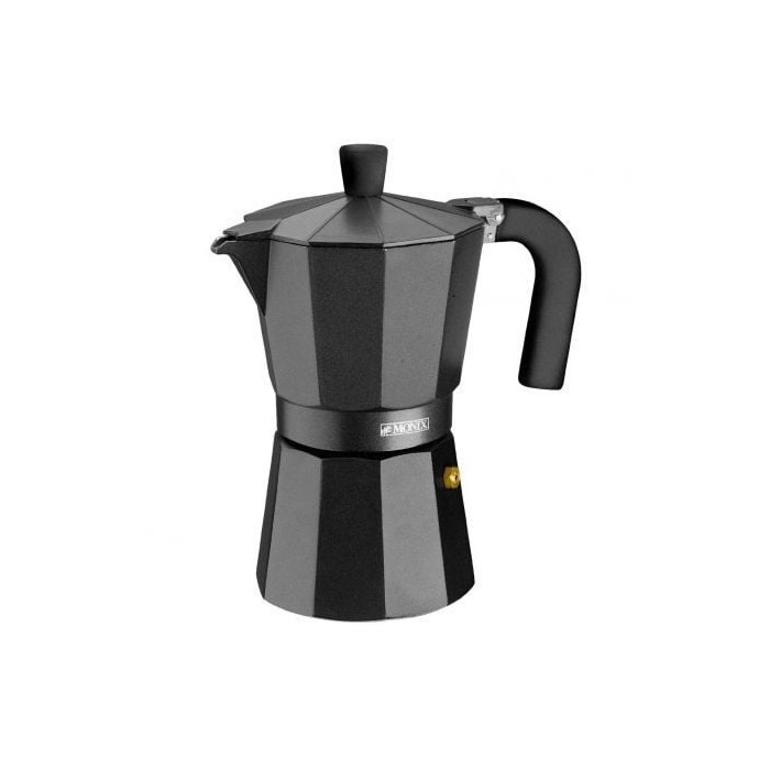 Cafetera Italiana Monix Noir M640009/ 9 Tazas/ Negra | Cafeteras