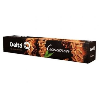 Cápsula Delta Cinnamon para cafeteras Delta/ Caja de 10 | Cápsulas