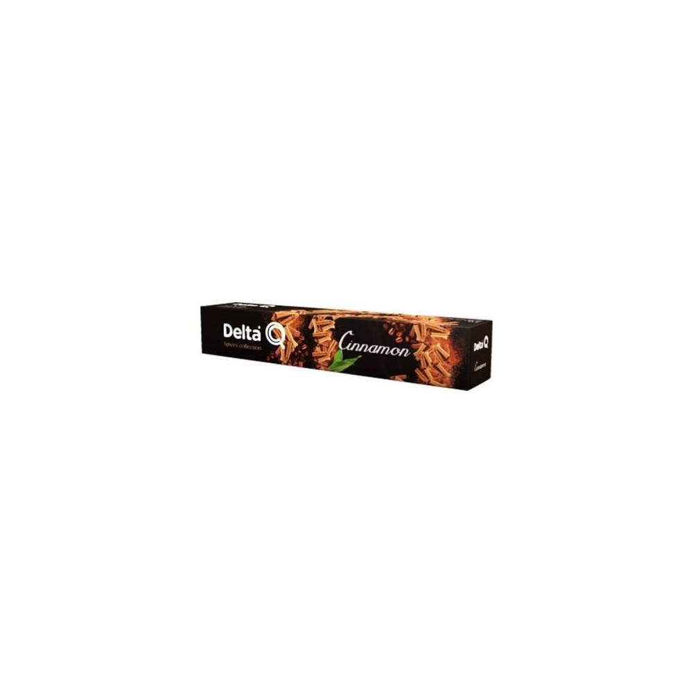 Cápsula Delta Cinnamon para cafeteras Delta/ Caja de 10 | Cápsulas
