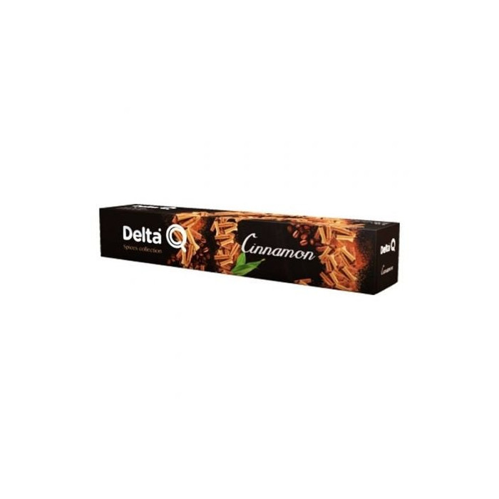 Cápsula Delta Cinnamon para cafeteras Delta/ Caja de 10 | Cápsulas