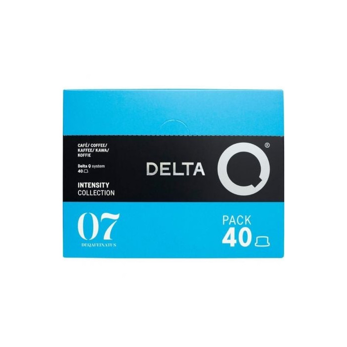 Cápsula Delta DeQafeinatus para cafeteras Delta/ Caja 40 | Cápsulas