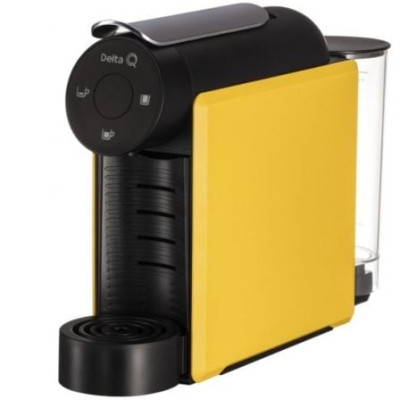 Cafetera de Cápsulas Delta Mini Qool/ Amarilla | Cafeteras