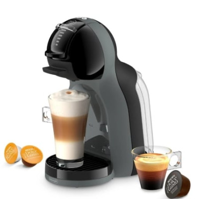 Cafetera de Cápsulas Delongui Mini Me 2/ Negro y Gris | Cafeteras