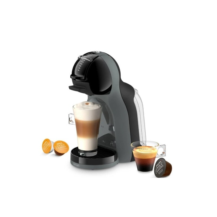 Cafetera de Cápsulas Delongui Mini Me 2/ Negro y Gris | Cafeteras