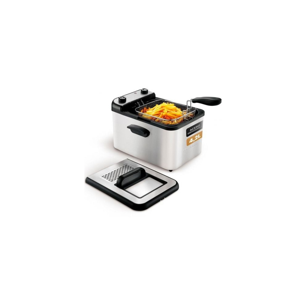 Freidora Grunkel Maxi Fry Pro/ 3000W/ Capacidad 4.2L | Freidoras