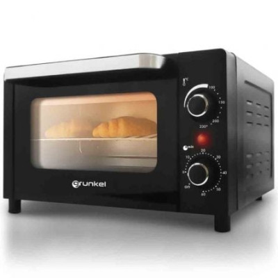 Horno de Sobremesa Grunkel HR-10MINI/ 1600W/ Capacidad 10L/ Negro | Mini Hornos