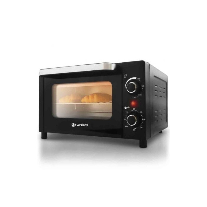 Horno de Sobremesa Grunkel HR-10MINI/ 1600W/ Capacidad 10L/ Negro | Mini Hornos