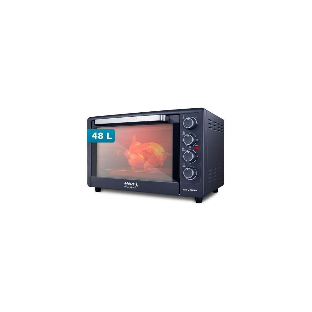 Horno de Sobremesa Grunkel HR-48PROMAX/ 2200W/ Capacidad 48L/ Negro | Mini Hornos