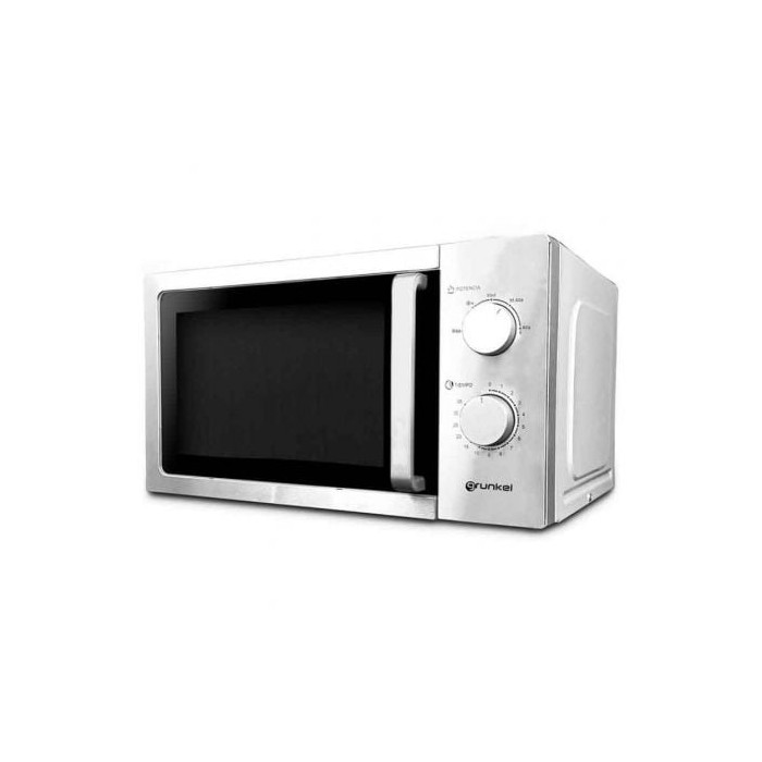 Microondas Grunkel MW-20INOX/ 700W/ Capacidad 20L/ Funcion Grill/ Plata | Microondas