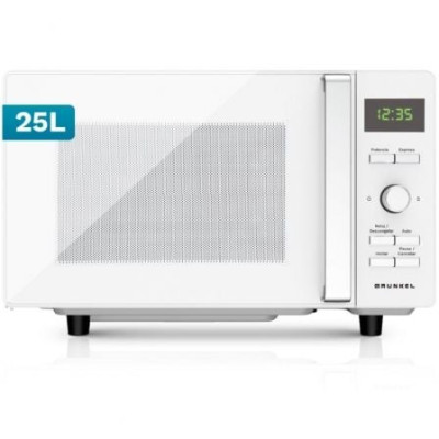 Microondas Grunkel MWD-25FLAT/ 800W/ Capacidad 25L/ Blanco | Microondas