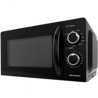 Microondas Grunkel MWG-20NG/ 700W/ Capacidad 20L/ Funcion Grill/ Negro | Microondas