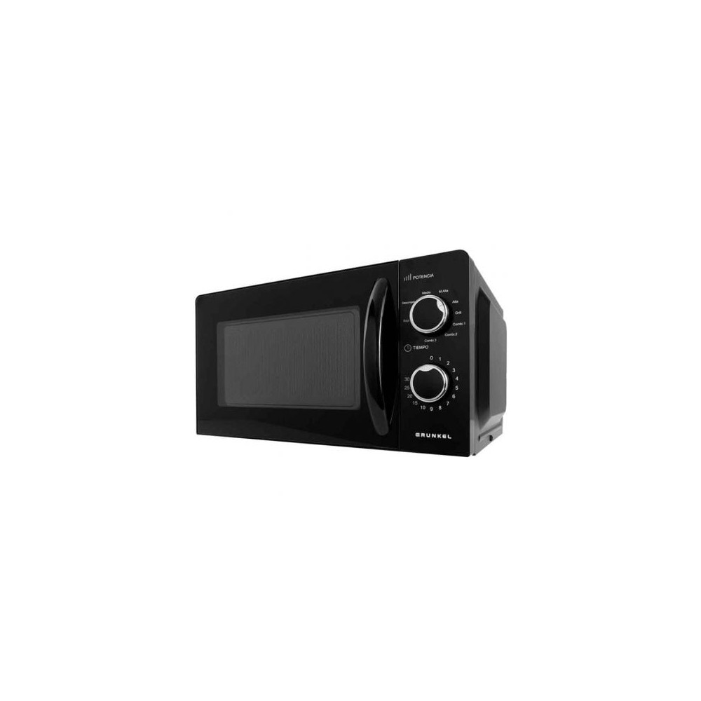 Microondas Grunkel MWG-20NG/ 700W/ Capacidad 20L/ Funcion Grill/ Negro | Microondas