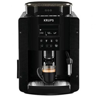 Cafetera Expreso Krups Essential Pisa EA81P070/ 1450W/ 15 Bares/ Negra | Cafeteras